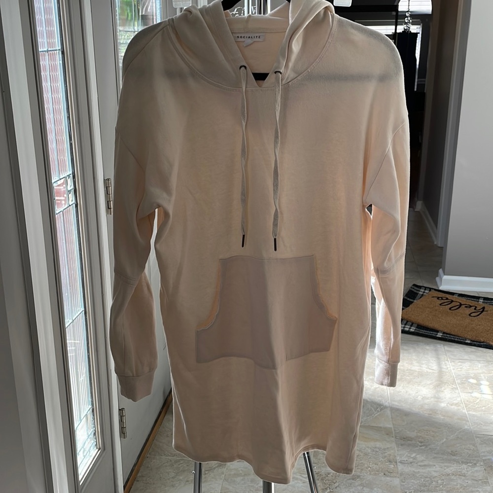 Nordstrom Open Elbow Sweatshirt Dress